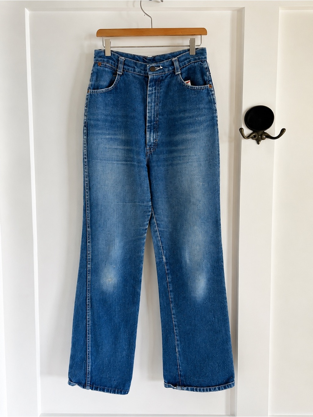 Vtg 70s high rise flare